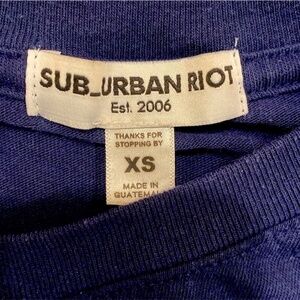 Sub_urban Riot “Kale” Funny T-Shirt Size XS
